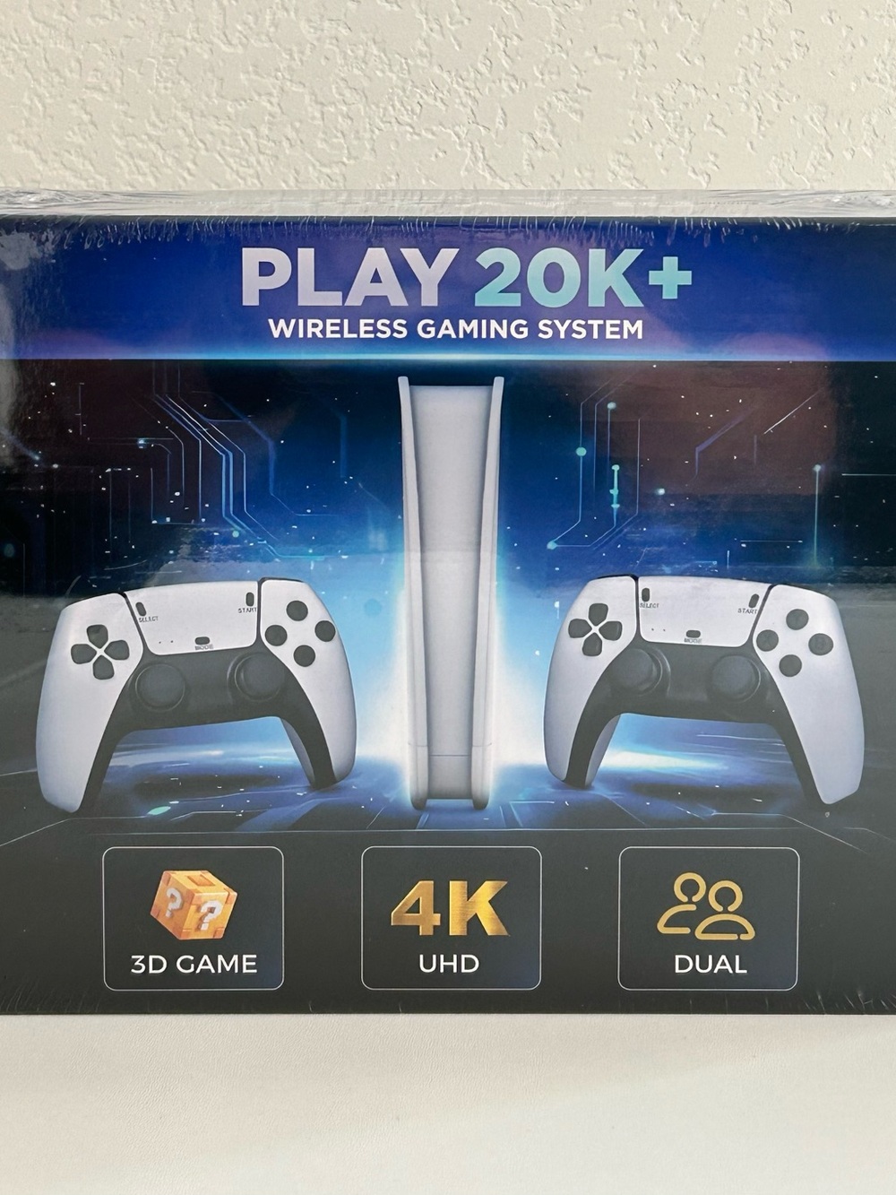 Brand New 20K+ Wireless Gaming System - White